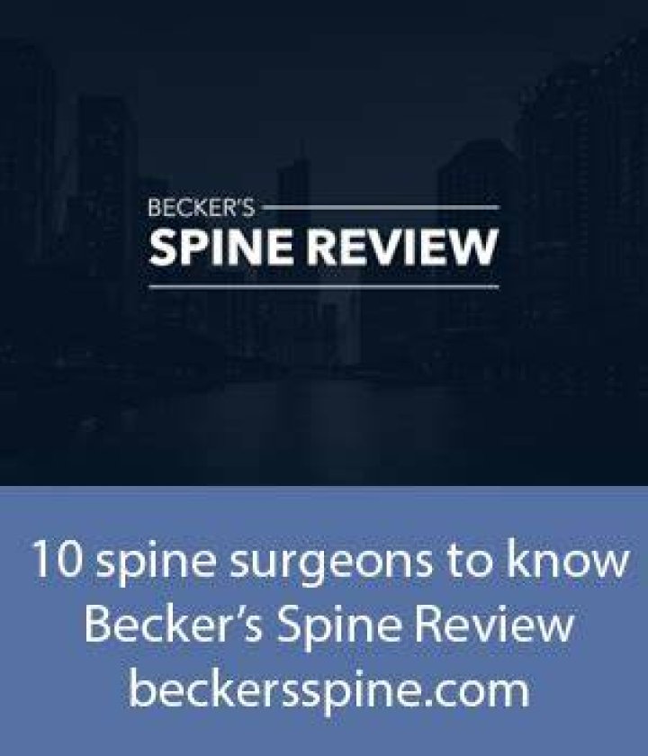 10 Spine Surgeons to Know