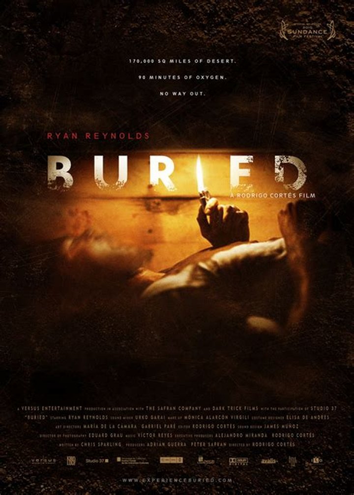 Buried starring Ryan Reynolds.