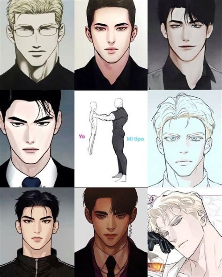 Characters from the BL manhwa "Momentum," written by Park Ji-yeon