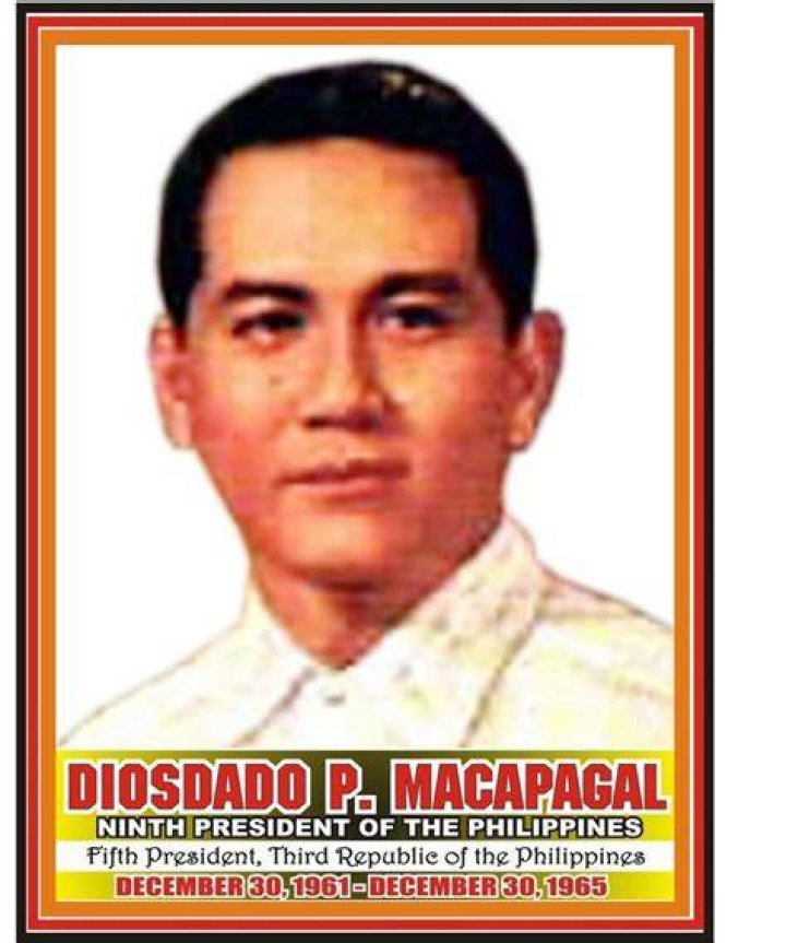 Diosdado Macapagal Diosdado Macapagal