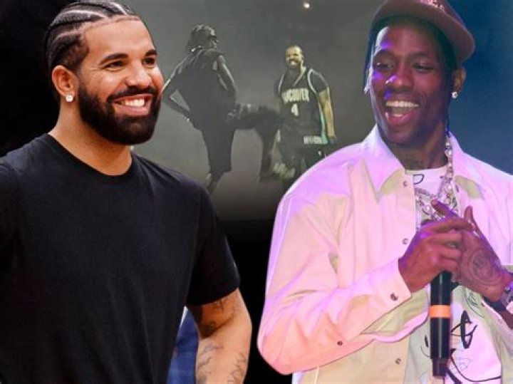 Drake and Travis Scott perform at Astroworld Festival