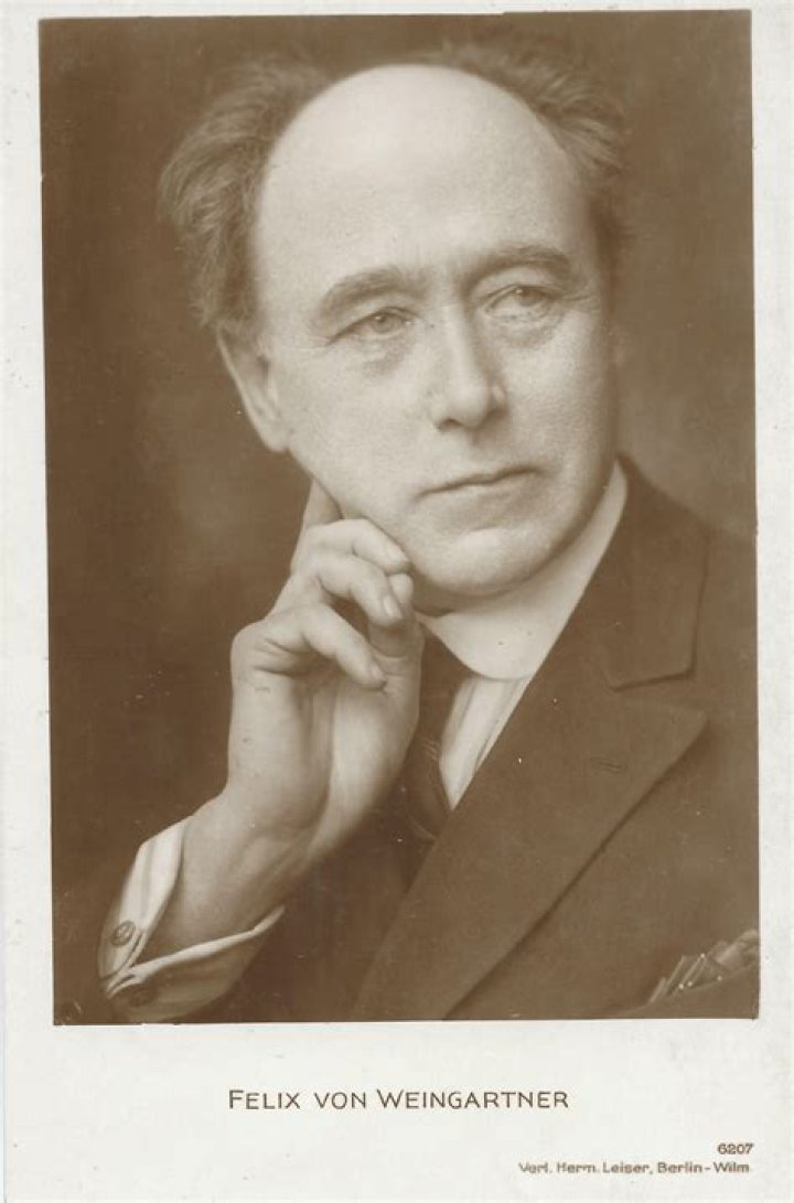 Felix Weingartner Felix Weingartner