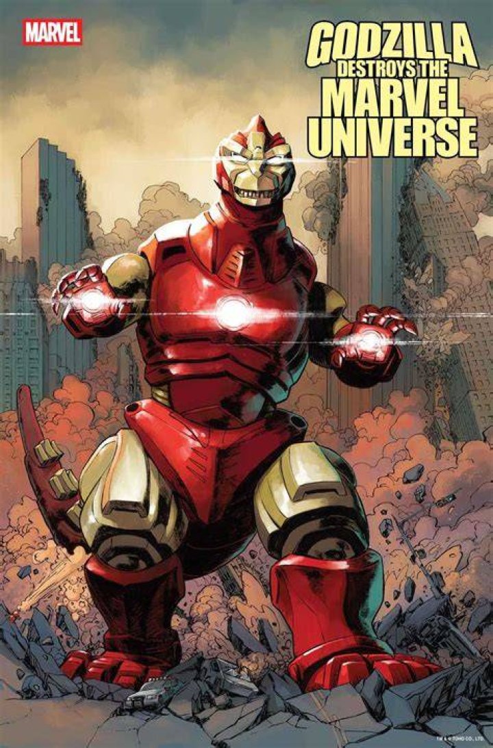 Godzilla Marvel Iron Man #193