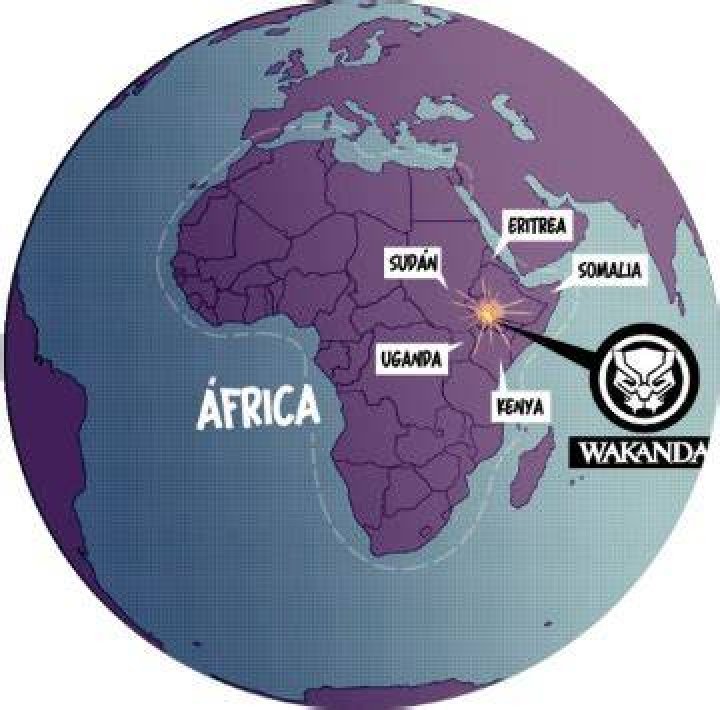 ¿Qué lugar es Wakanda?