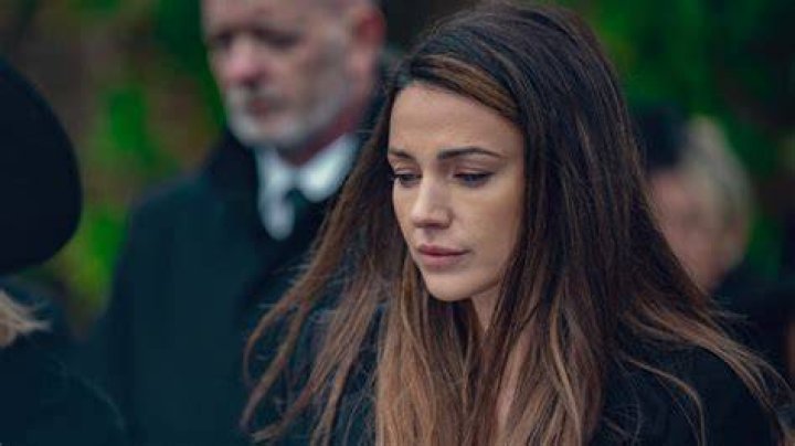 Maya Stern (Michelle Keegan) confronts Judith Burkett in Netflix's Fool Me Once finale.
