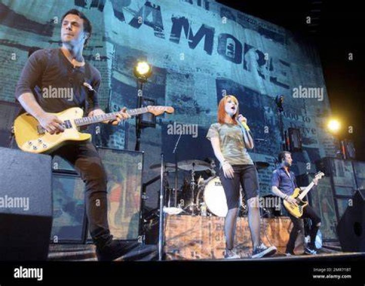 Paramore full-time and touring musicians on Halloween