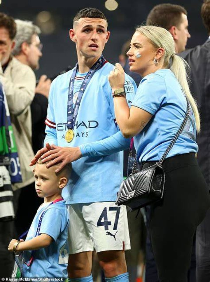 Does Phil Foden have a child? 1 Phil Foden Son gettyimages