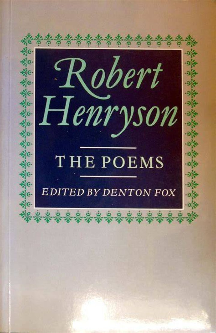 Robert Henryson Robert Henryson