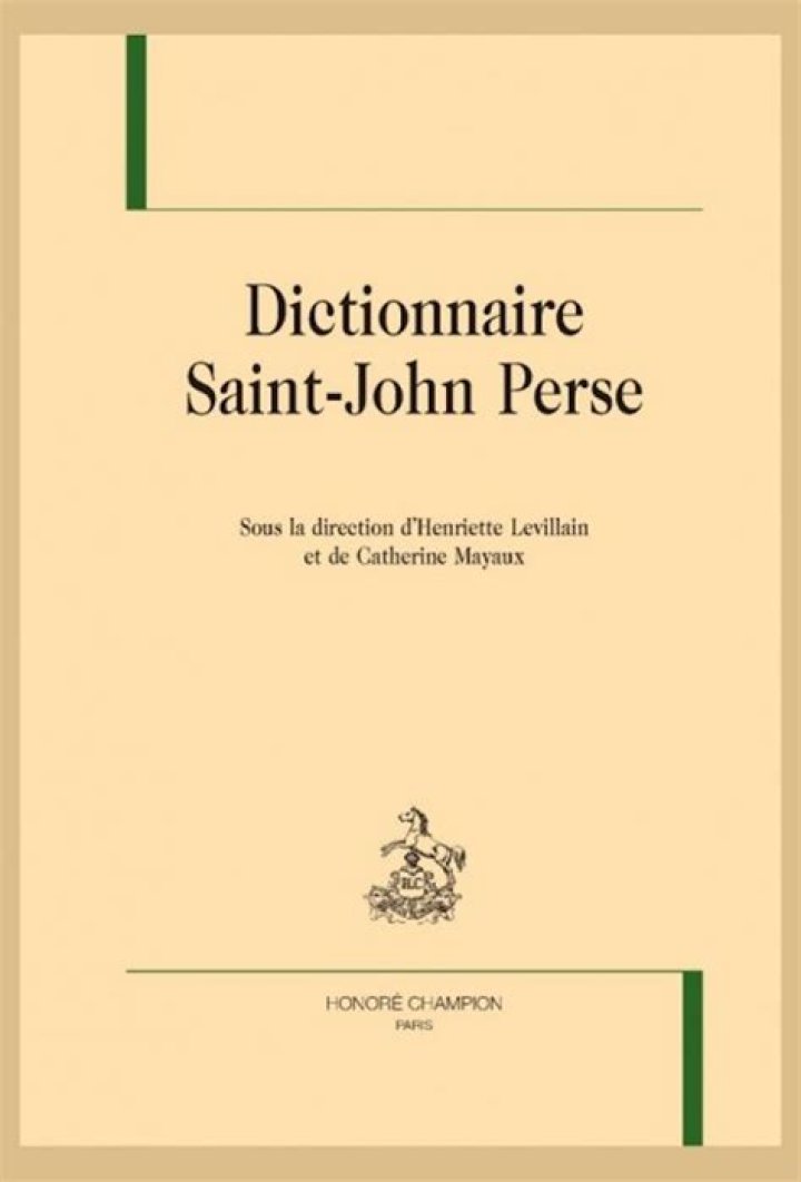 Saint-John Perse Saint-John Perse