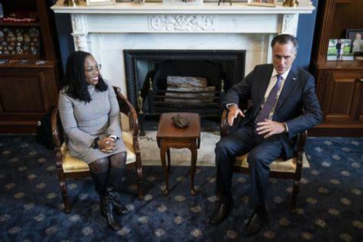 What was Ketanji Brown Jackson's LSAT Score? 1 Senator Mitt Romney and Ketanji Brown Jackson