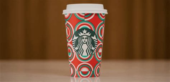 Starbucks warm drink design cup