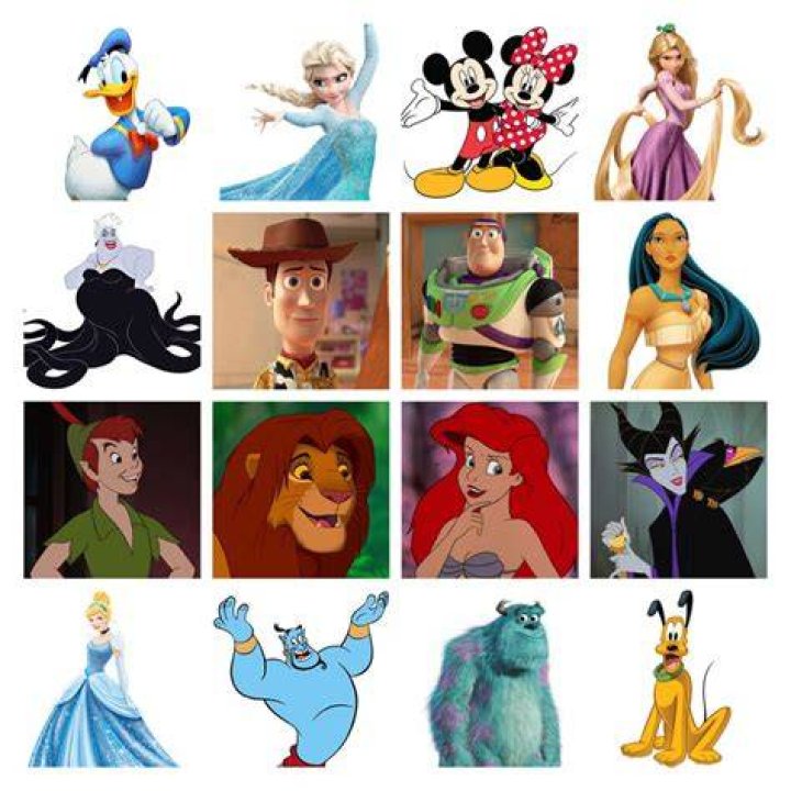 What is a Disney character that starts with S?